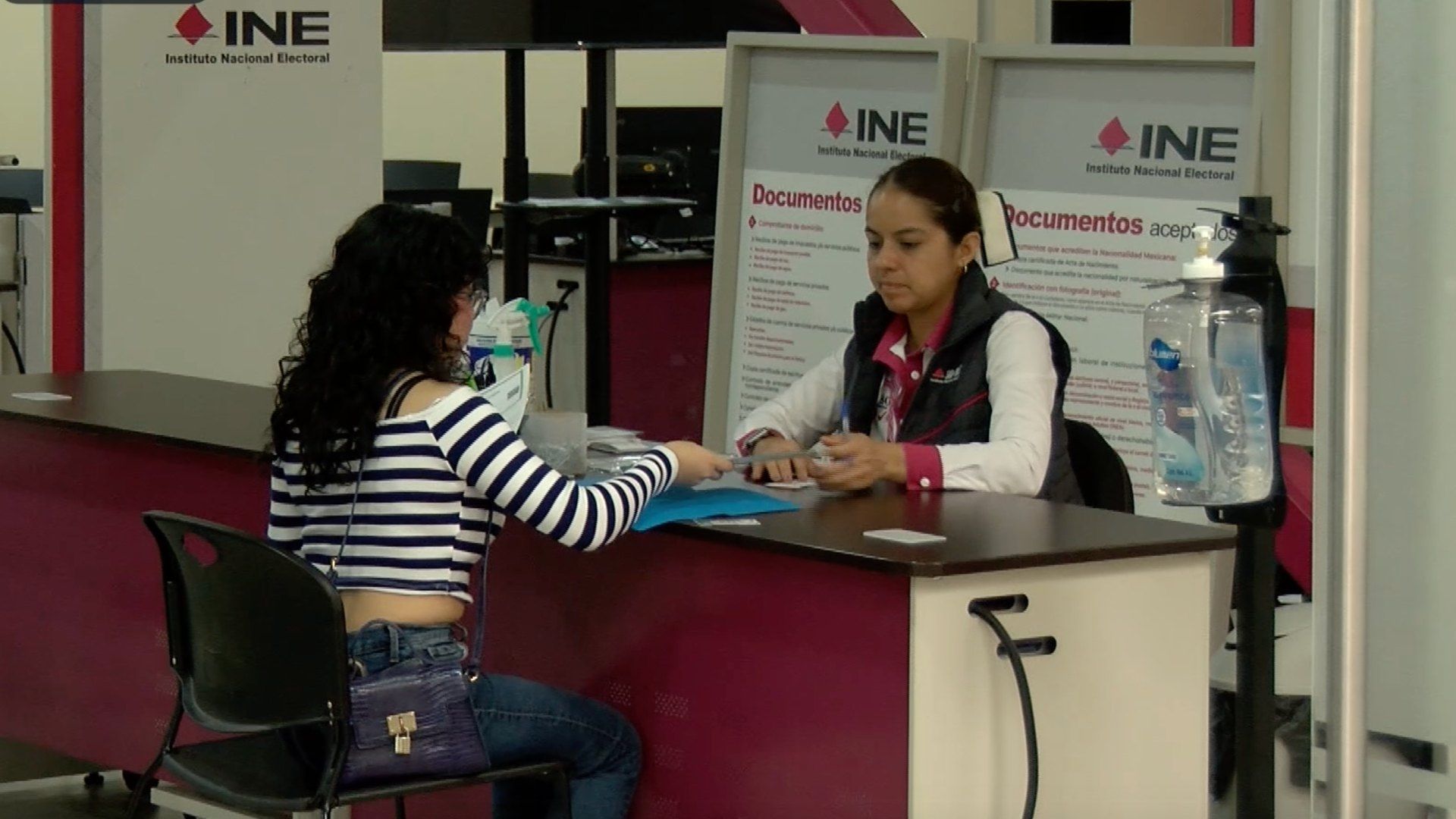 A partir de este lunes 2 de junio se reactivó el servicio de forma habitual en las instalaciones del Instituto Nacional Electoral.