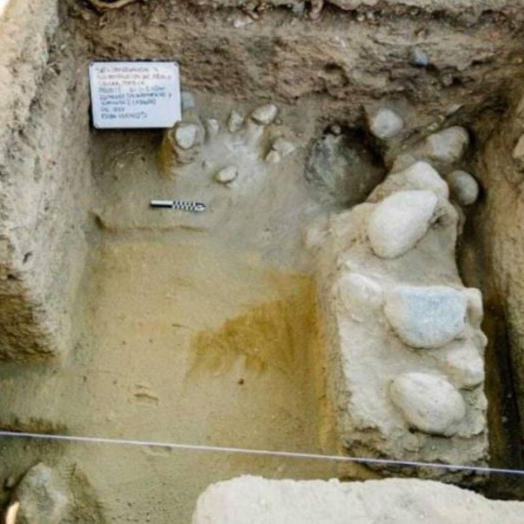 Osamentas y Cerámica Prehispánica de Más de 800 Años de Antigüedad en Izúcar de Matamoros Puebla