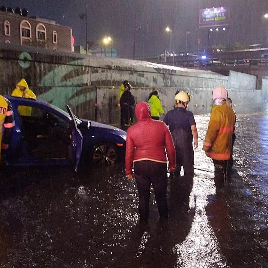 Afectaciones por lluvia en la Ciudad de México