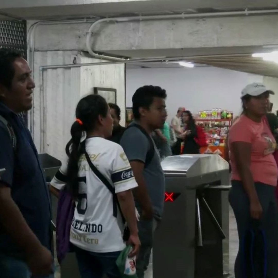 CNTE protesta en CDMX: toman metro Hidalgo