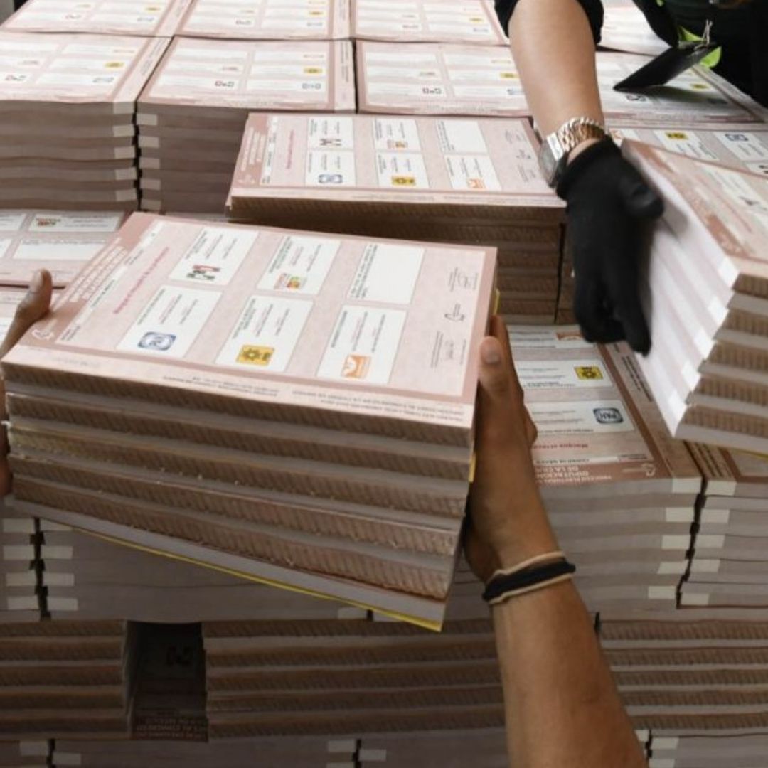 Detienen a Sujeto con Supuestas Boletas Electorales en Chiapas