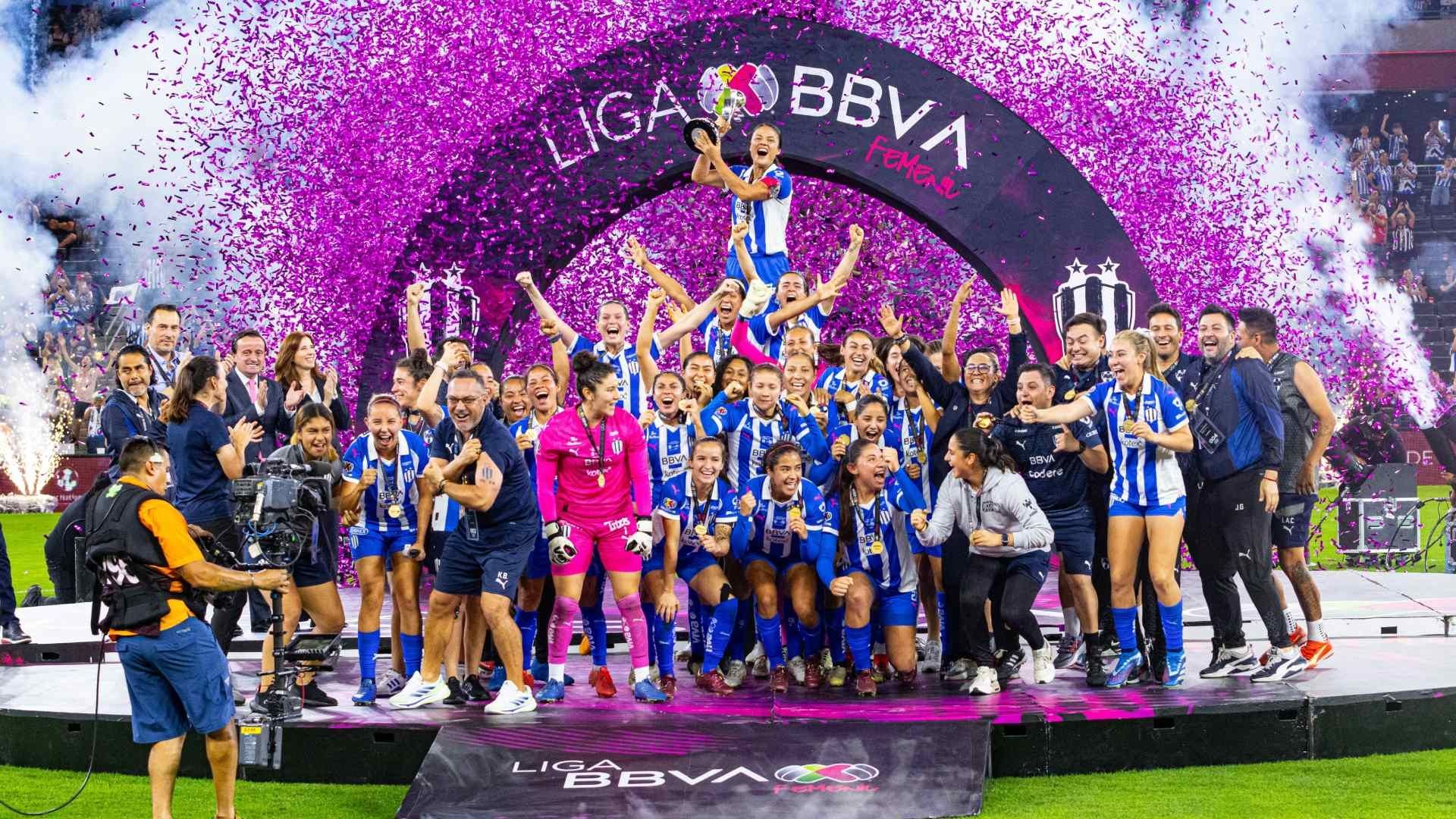 ¡Campeonas! Las Rayadas Vencen al América y se Coronan en la Liga MX Femenil