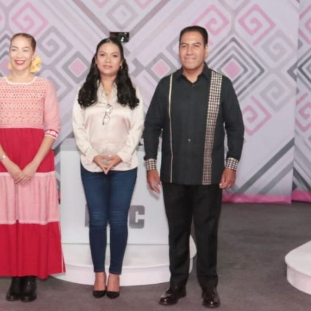 Ellos son los tres candidatos que aparecerán en la boleta electoral el próximo 2 de junio, para gobernar Chiapas
