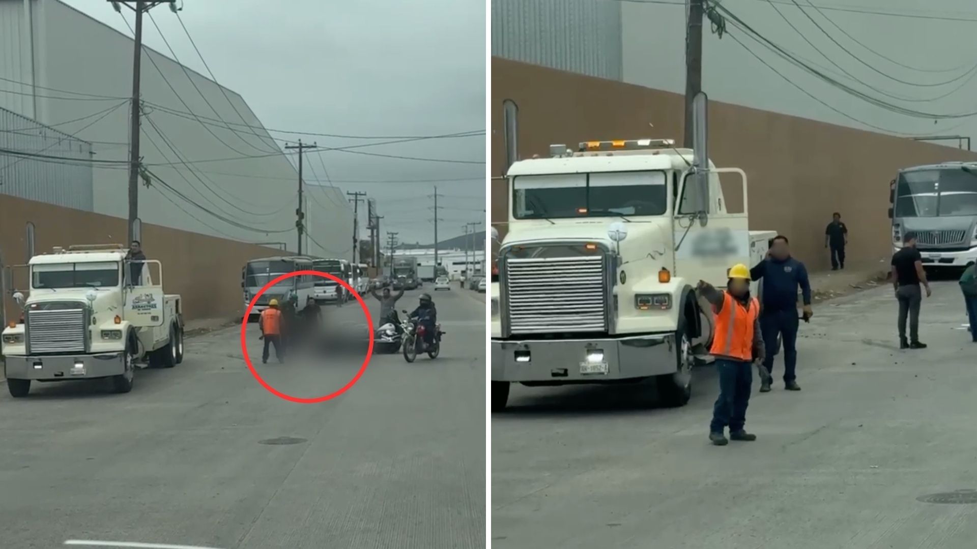Policía Municipal de Tijuana es Atropellado por Conductor de Tráiler