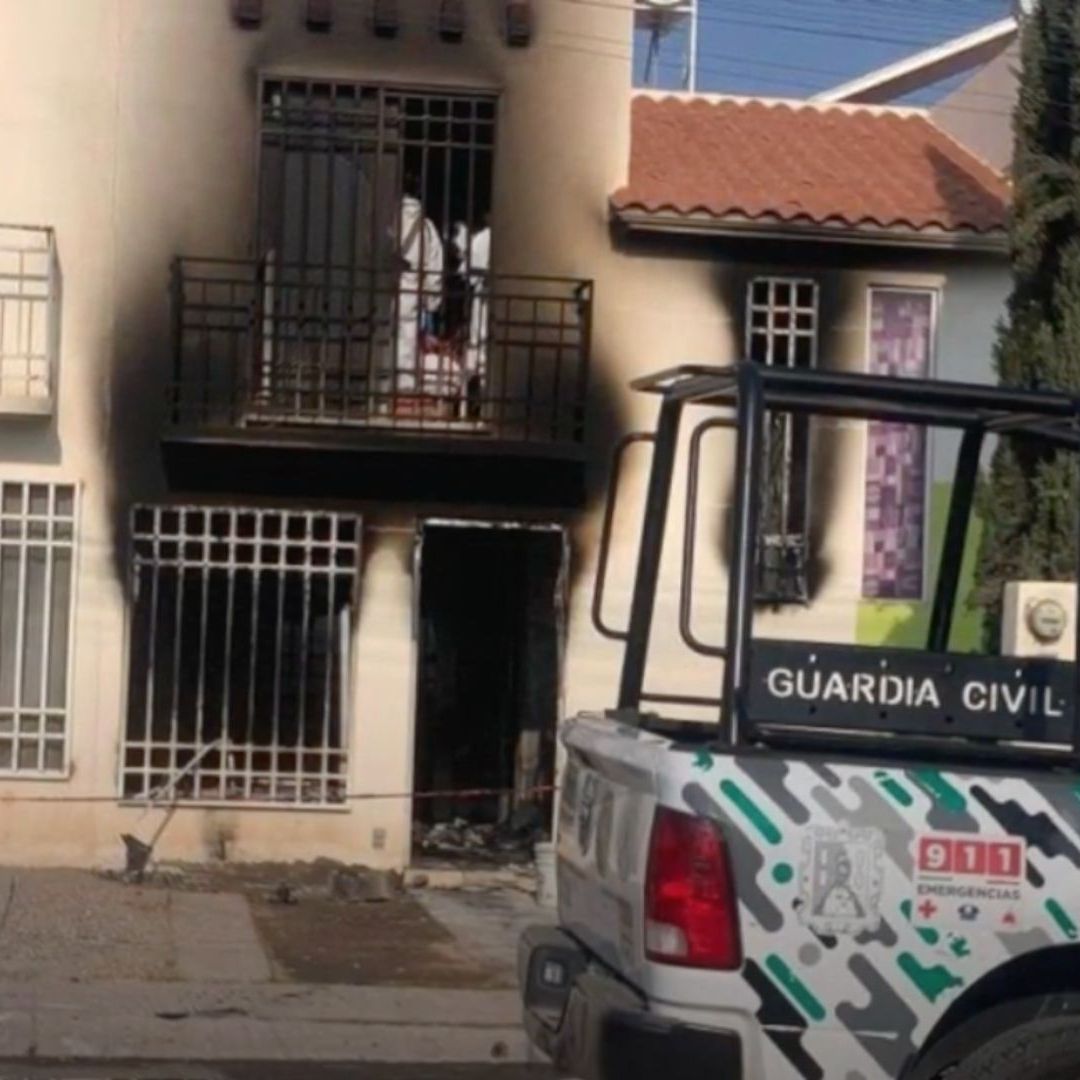 incendio en casa habitación en San Luis Potosí