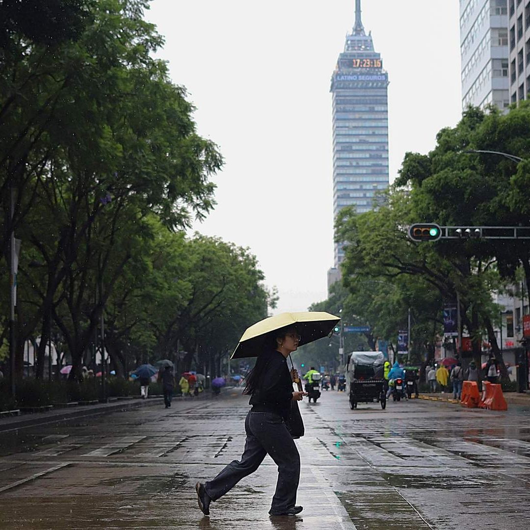 Lluvia en la Ciudad de México