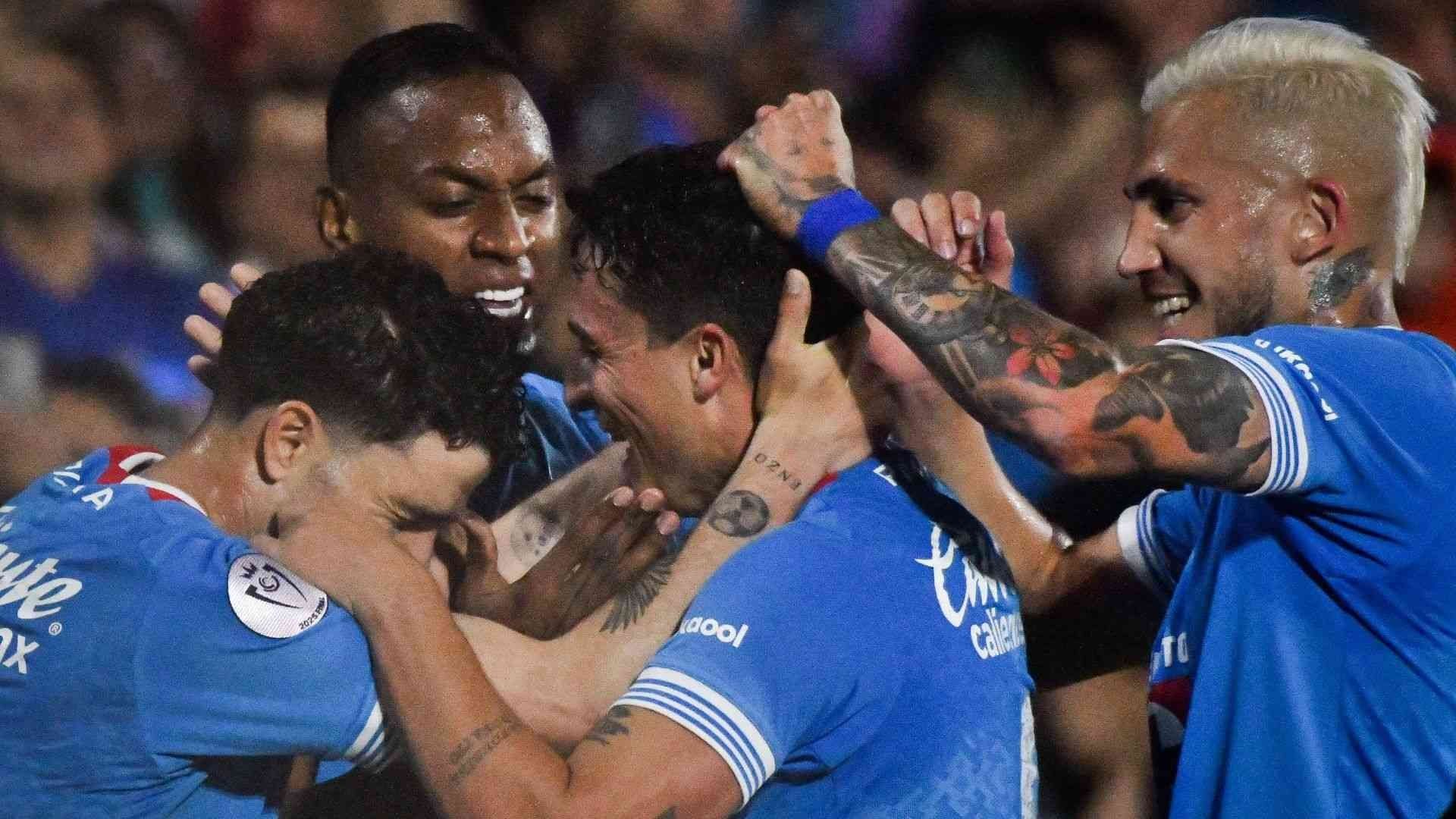 Jugadores del Cruz Azul