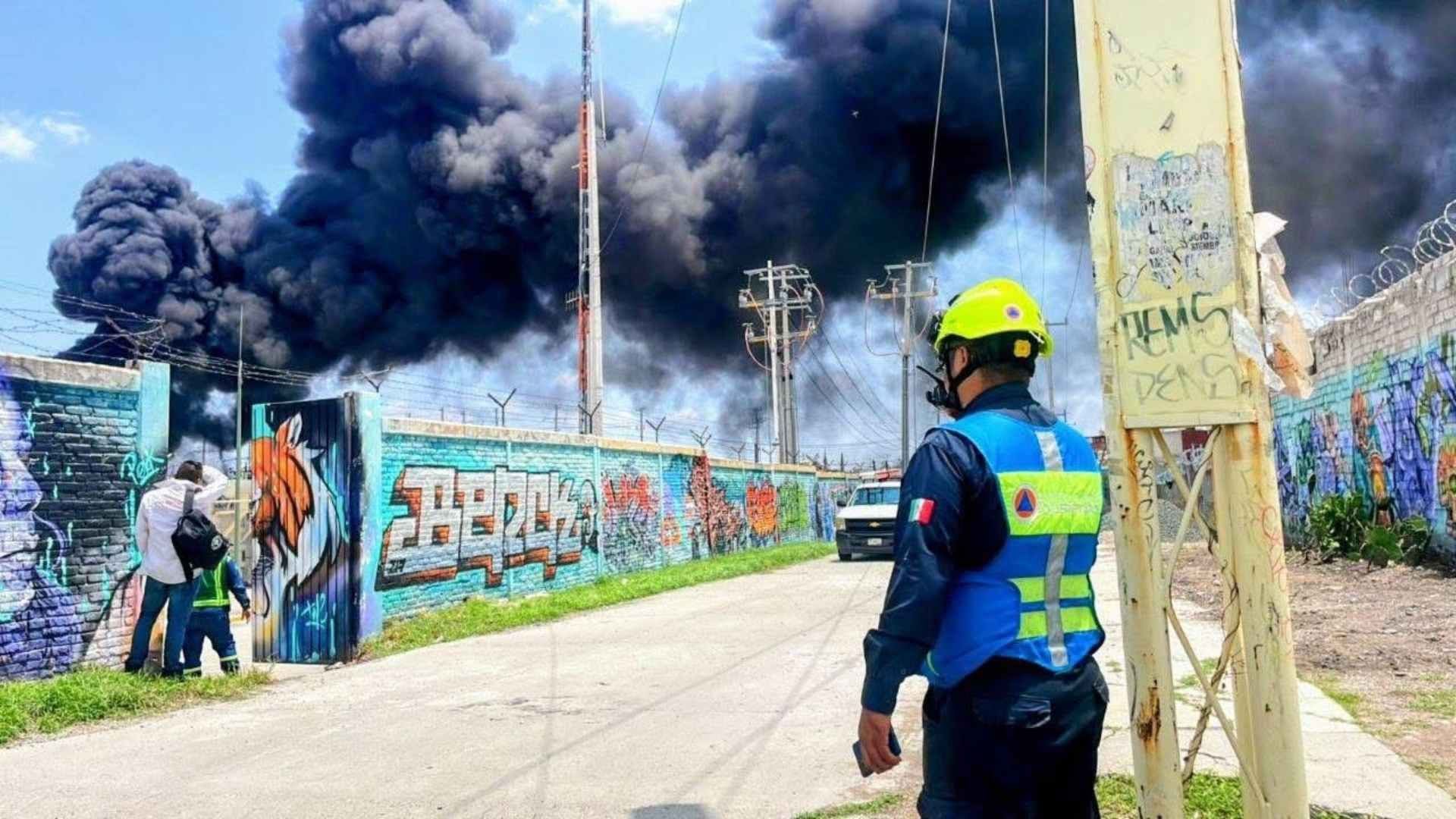Una Subestación de CFE Explotó en Querétaro