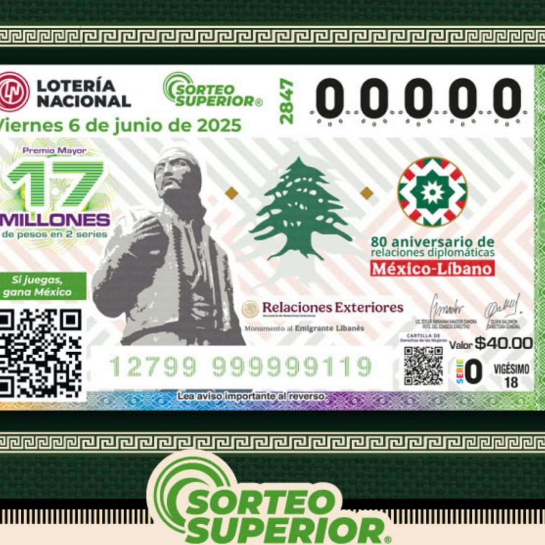 Resultados Lotería Nacional hoy 6 de junio 2025 números ganadores Sorteo Superior 2847