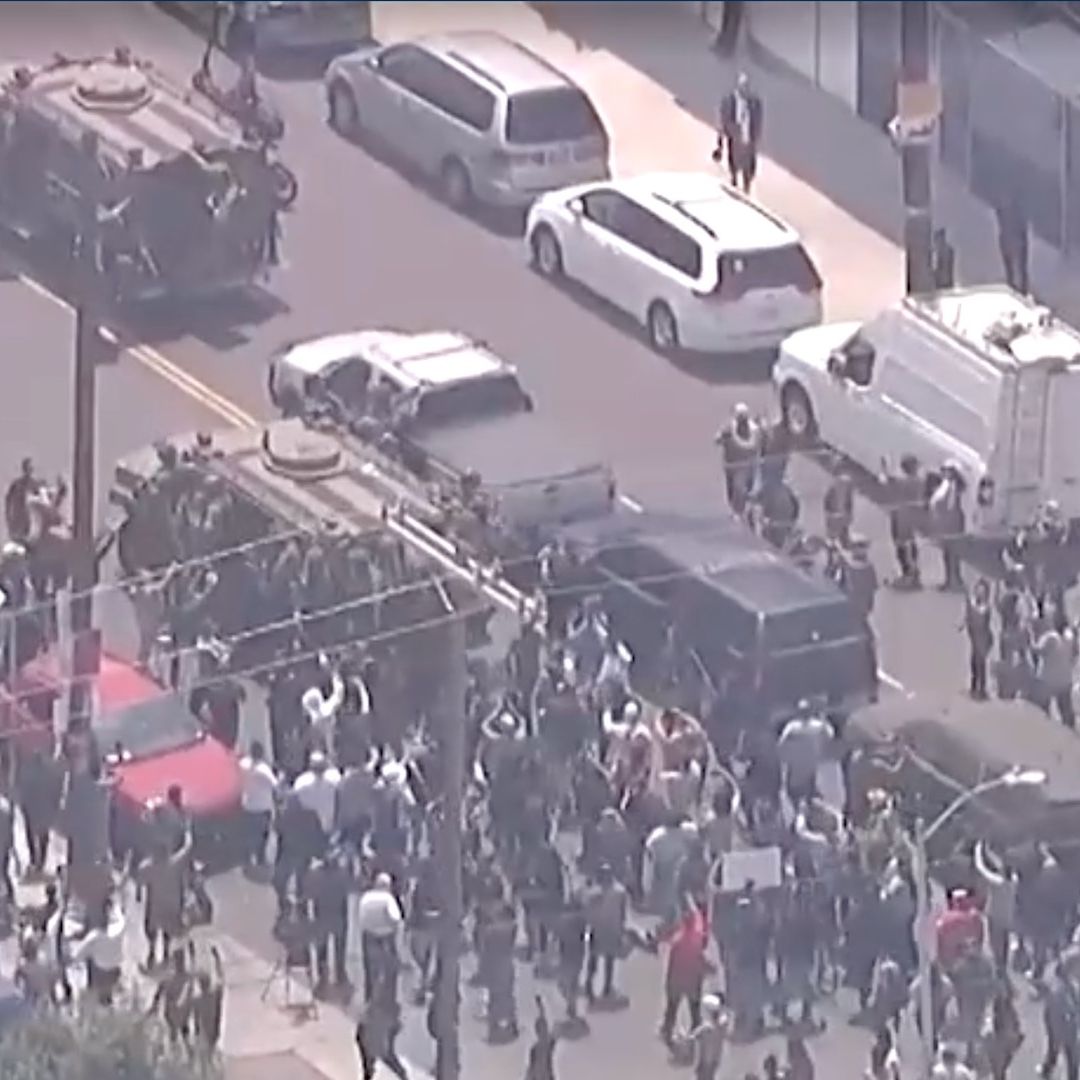Reportan decenas de detenidos imnigrantes tras radadas de ICE en Los Ángeles