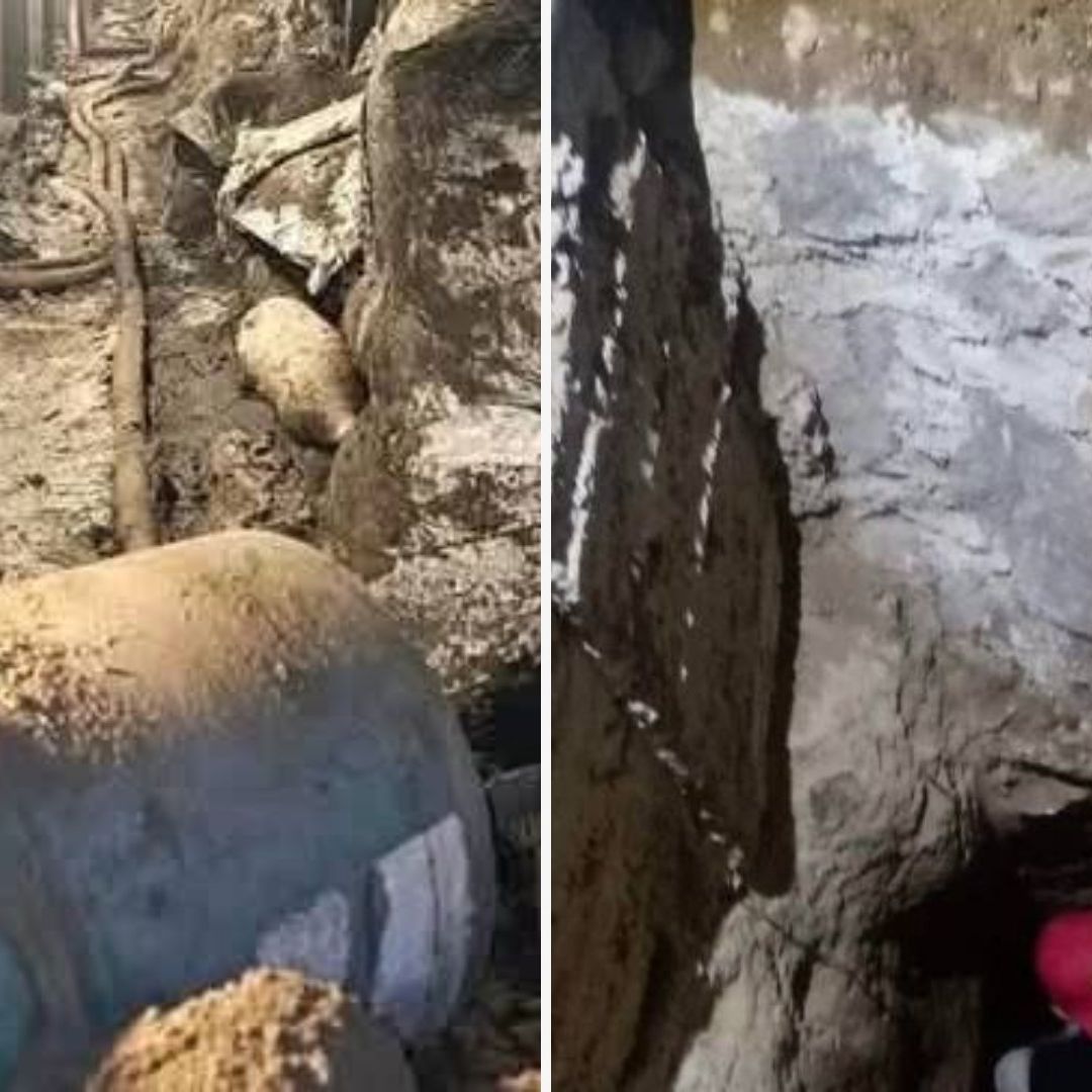 Mueren 6 Presuntos Huachicoleros Sepultados en Túnel para Extraer Combustible en Otumba, Edomex
