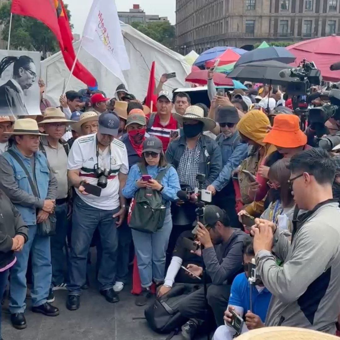 CNTE Decidirá Este Fin de Semana si Continúa Plantón o Reorganizan su Movimiento