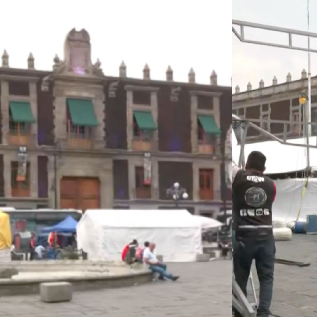 Normalistas de Chiapas Quitan Bloqueo en Reforma e Insurgentes; se Reubican en Santo Domingo