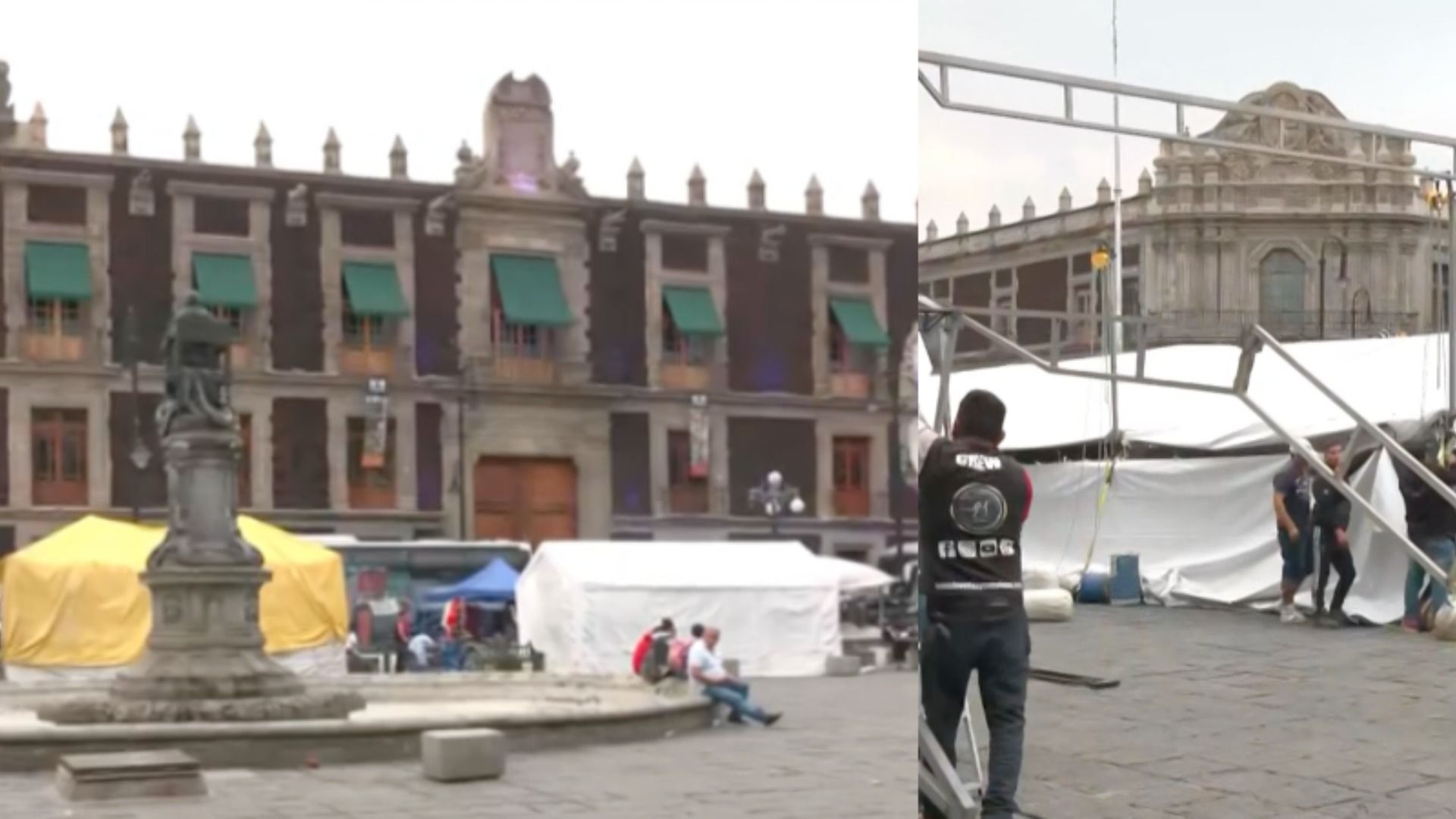 Normalistas de Chiapas Quitan Bloqueo en Reforma e Insurgentes; se Reubican en Santo Domingo