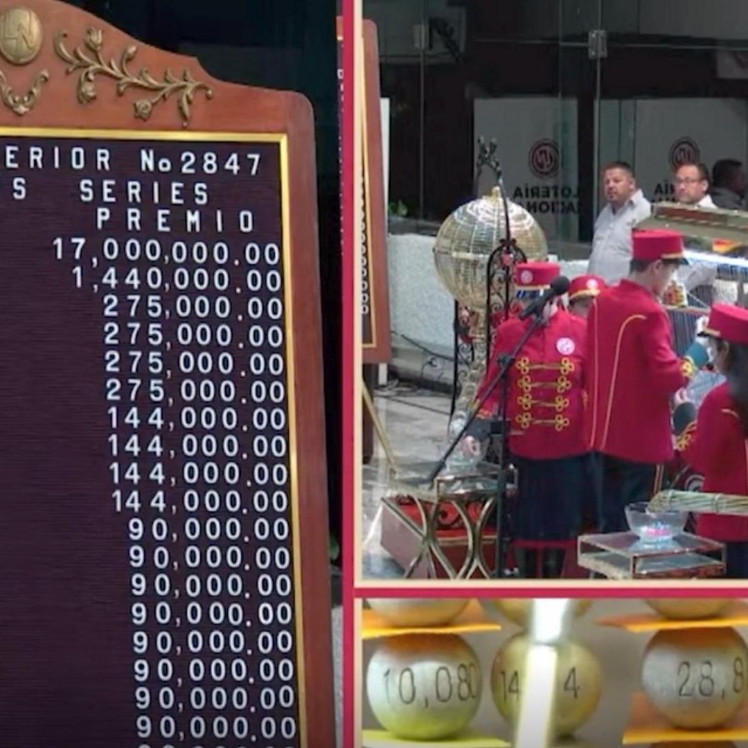 Resultados del Sorteo Mayor de la Lotería Nacional 2847