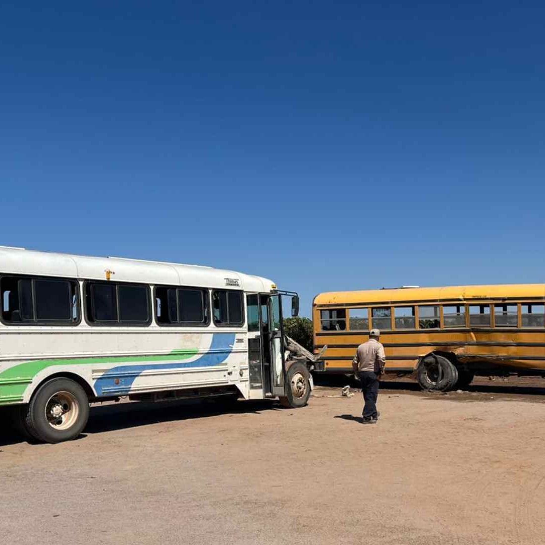 Choque Entre Dos Camiones Deja a 30 Jornaleros Lesionados en La Costa de Hermosillo