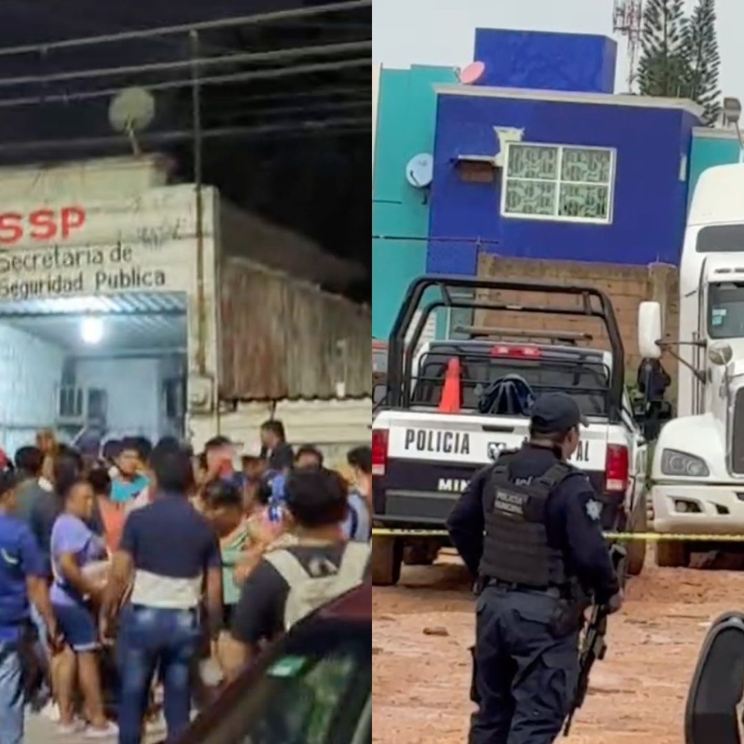 Irrumpen en Comandancia de Policía y Liberan a 15 Personas Detenidas en Minatitlán, Veracruz