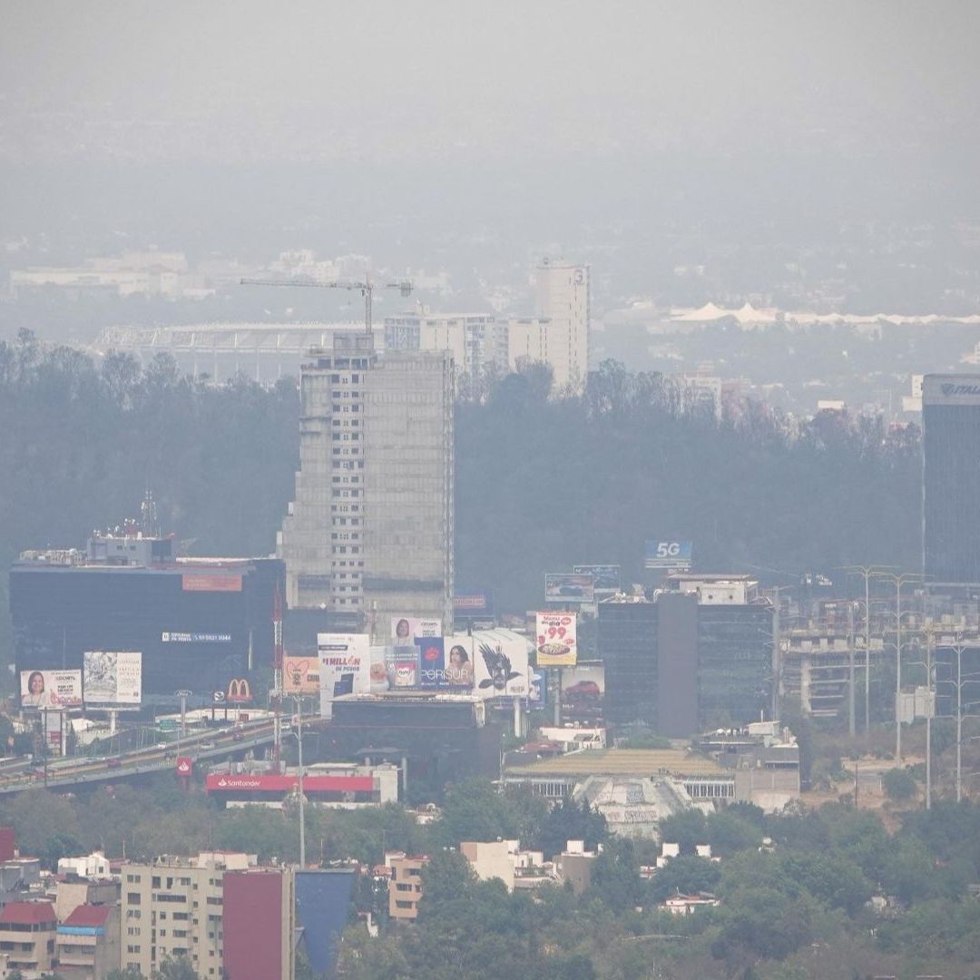 Hay altas concentraciones de contaminantes este jueves