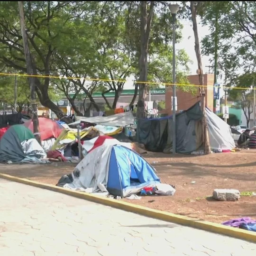 En la CDMX hay seis campamentos de personas migrantes