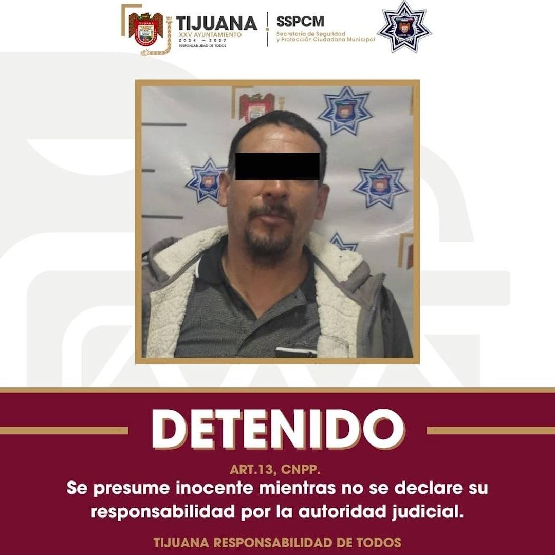Detienen a Hombre por Presunto Abuso a Menor de 9 Años en Tijuana