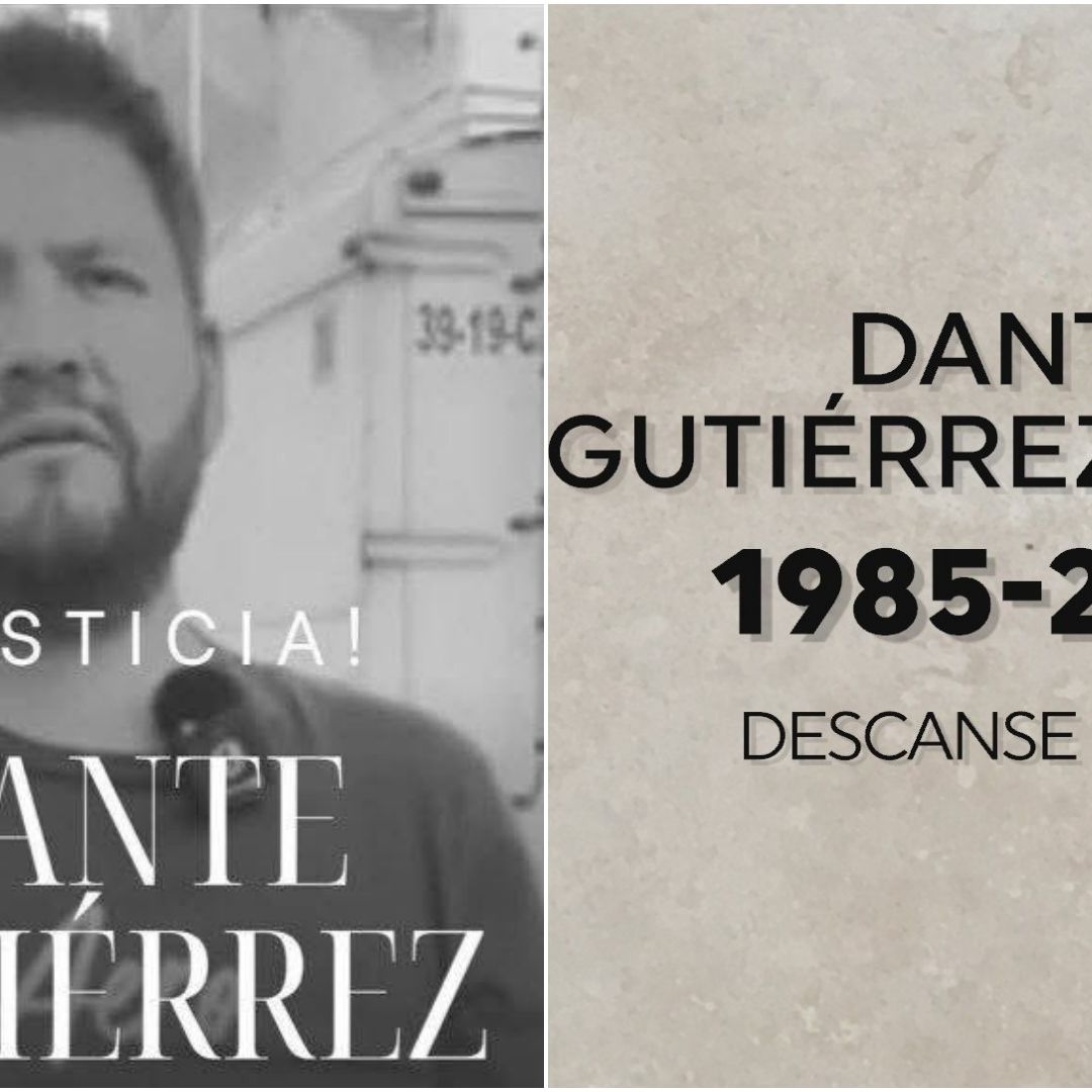 Gremio periodístico exige justicia por el asesinato de Dante Gutiérrez