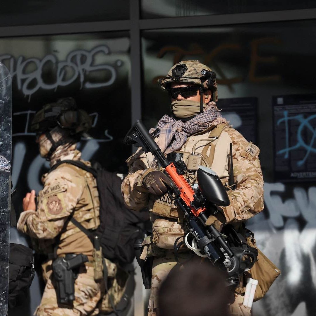 Hay más tropas de Estados Unidos desplegadas en California que en Irak