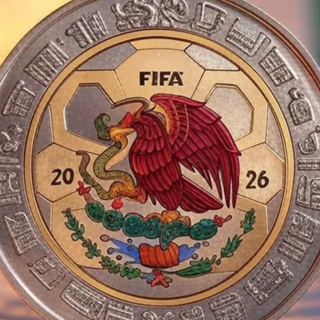 Monedas Conmemorativas del Mundial 2026: ¿Cómo Son y Cuándo Salen? Fecha de Acuñación