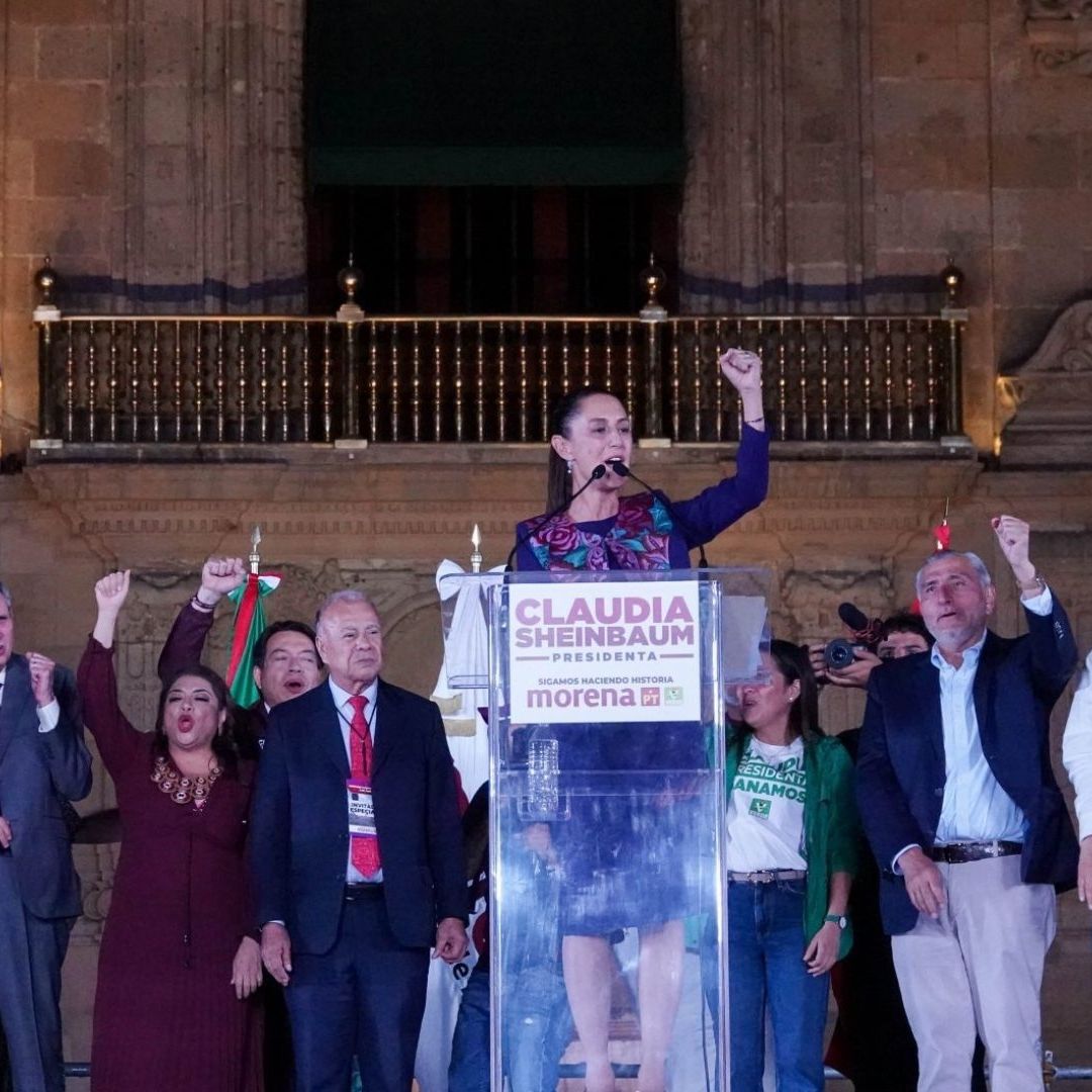 "Este 2 de Junio Nuevamente Hicimos Historia", Afirma Claudia Sheinbaum en el Zócalo