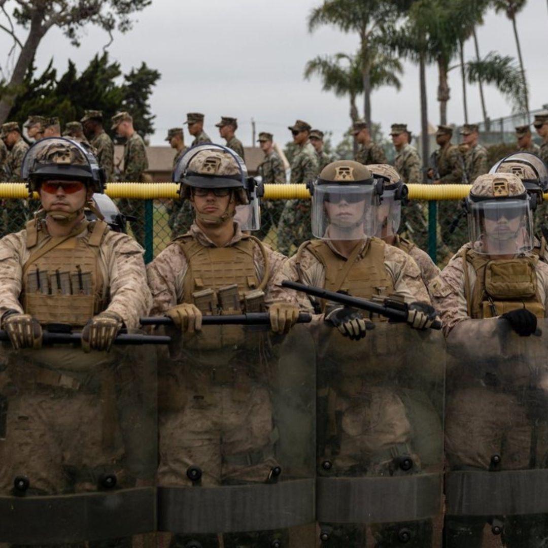 Cuerpo de marines será activado en un tiempo de 48 horas para controlar protestas en Los Ángeles