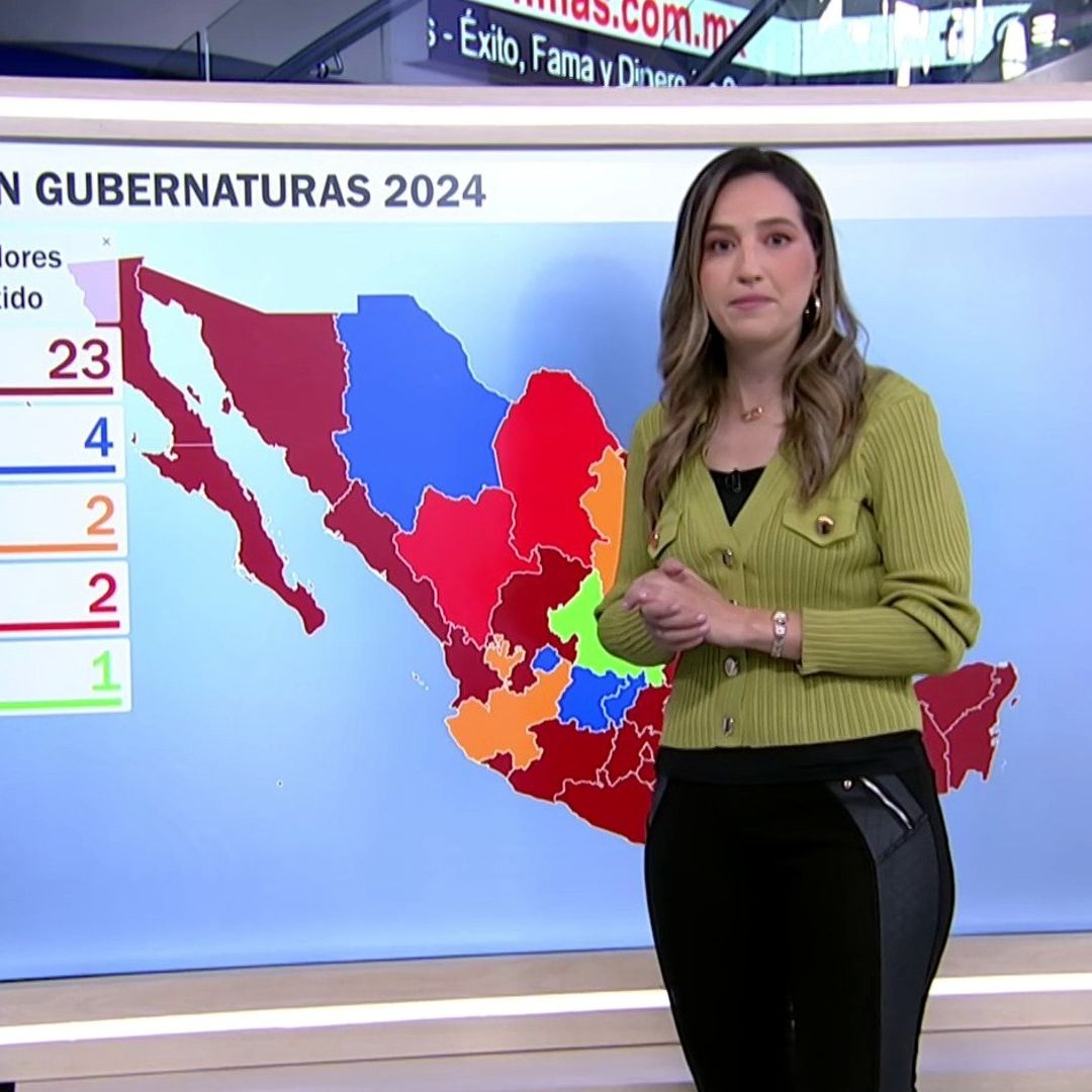 Mapa electoral 2024 en magic wall de N+