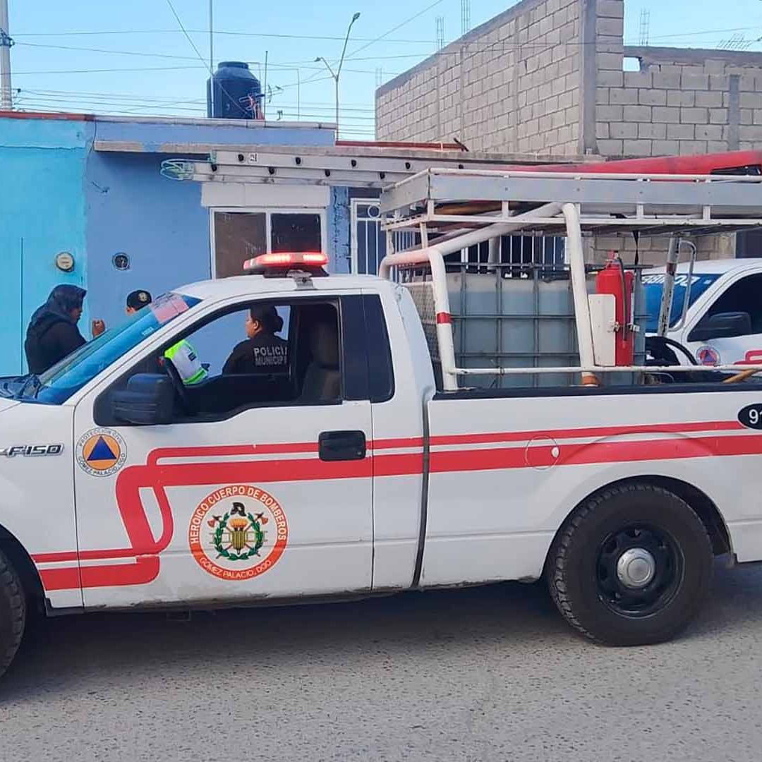 Menor de 13 Años Sufre Quemaduras por Flamazo de Gas en Gómez Palacio