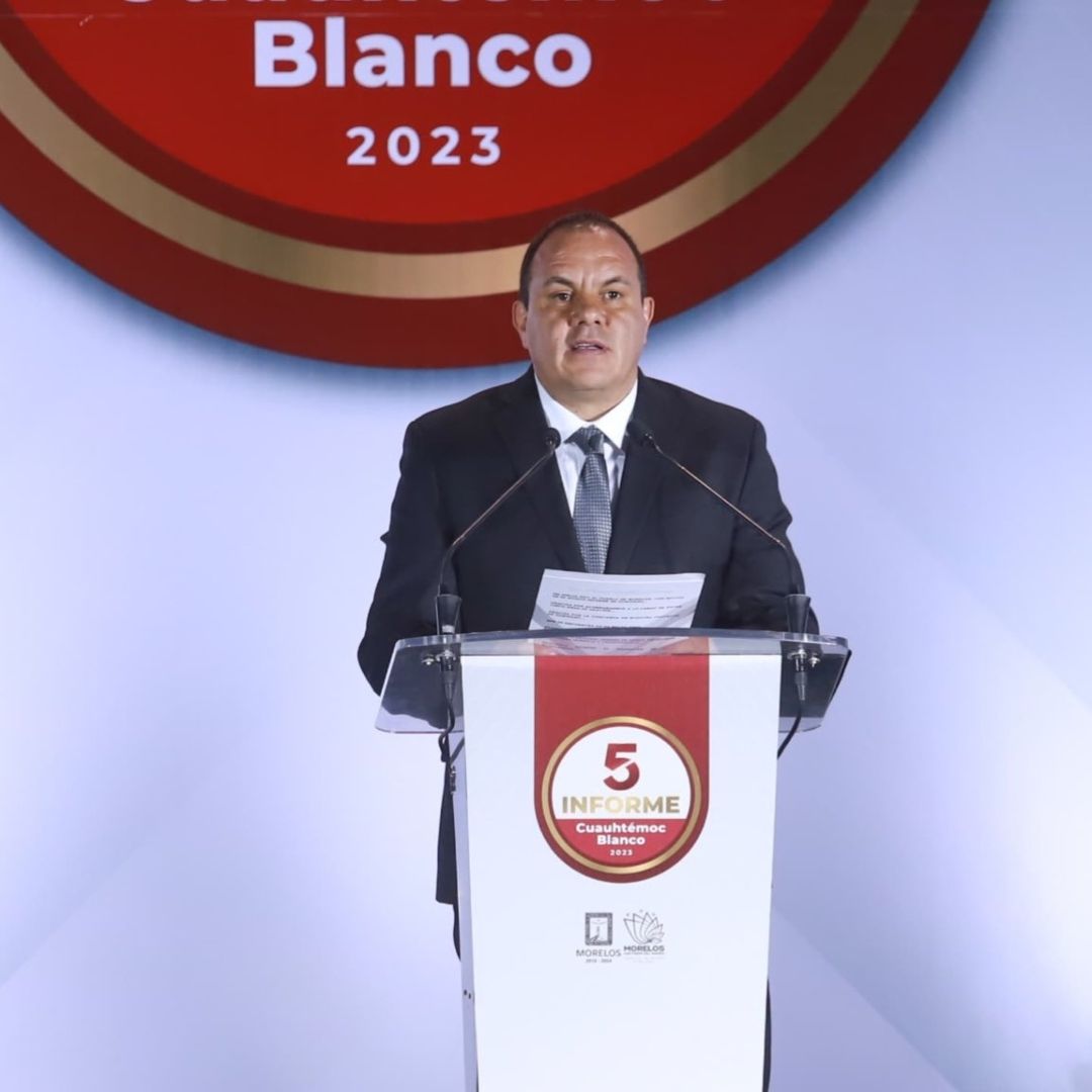 Cuauhtémoc Blanco Bravo, gobernador de Morelos