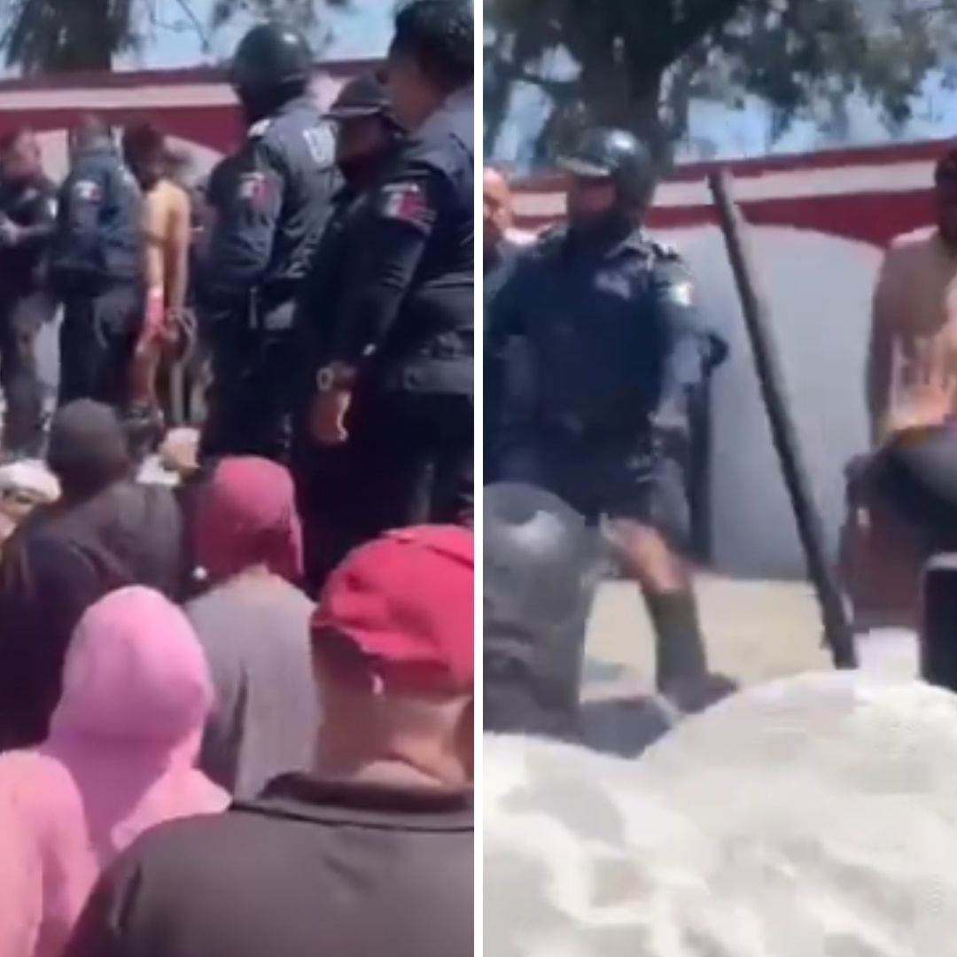 Video: Pobladores Desnudan y Golpean a Ladrones en Hidalgo