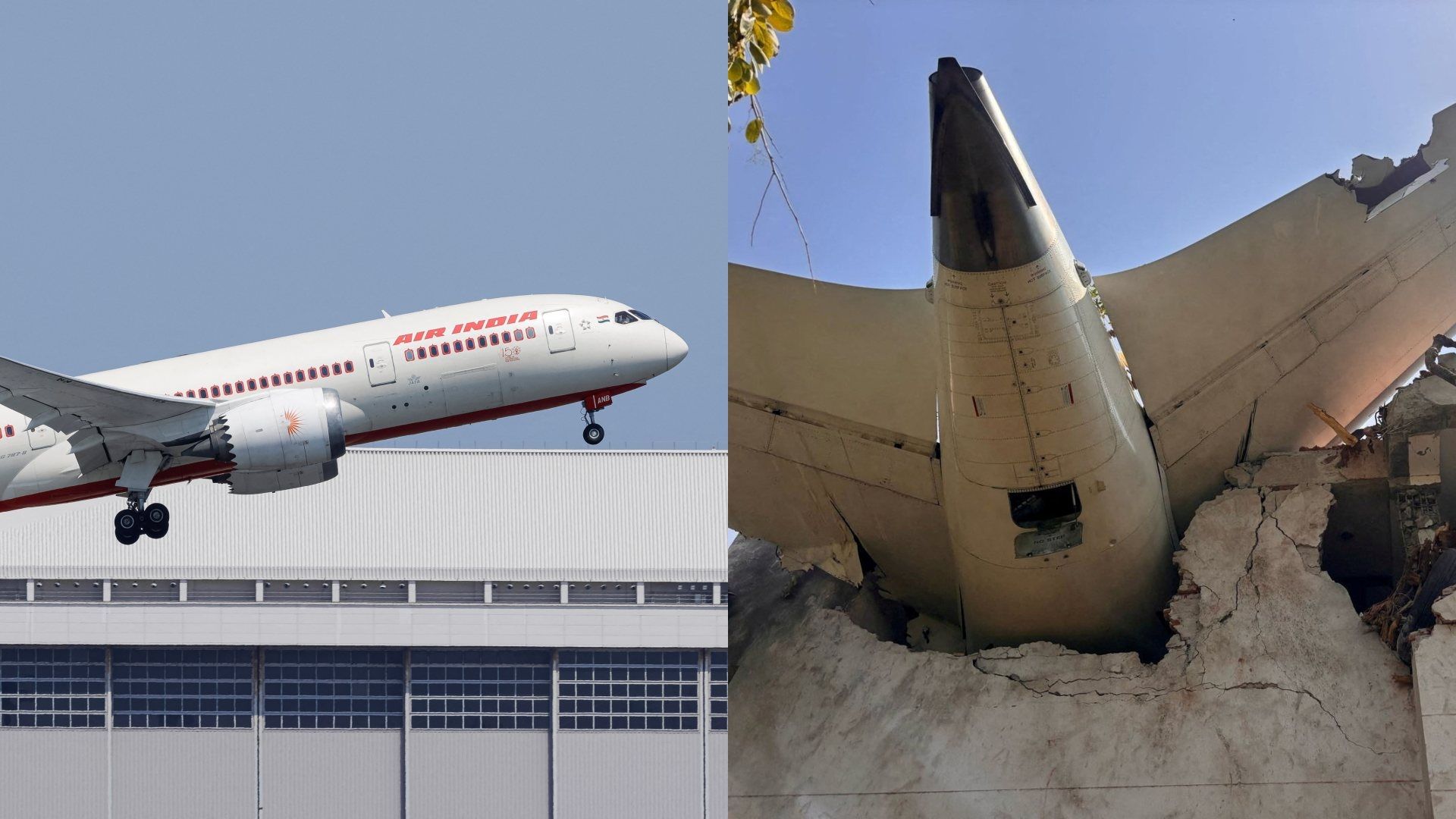 Avión se estrelló en India y dejó más de 260 muertos. Solo una persona sobrevivió al accidente.