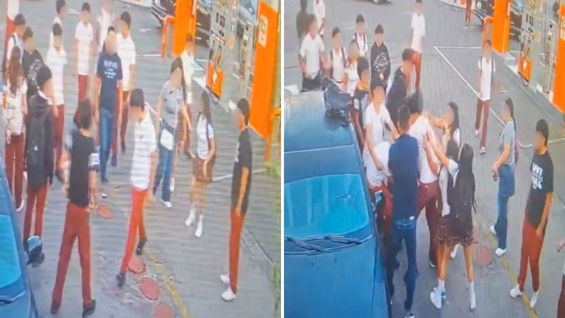 Captan en Video Agresión a Estudiante de COBACH en Mexicali
