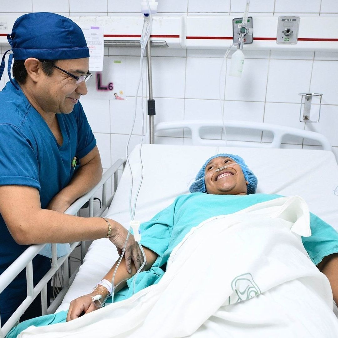 Pacientes en hospital del IMSS.
