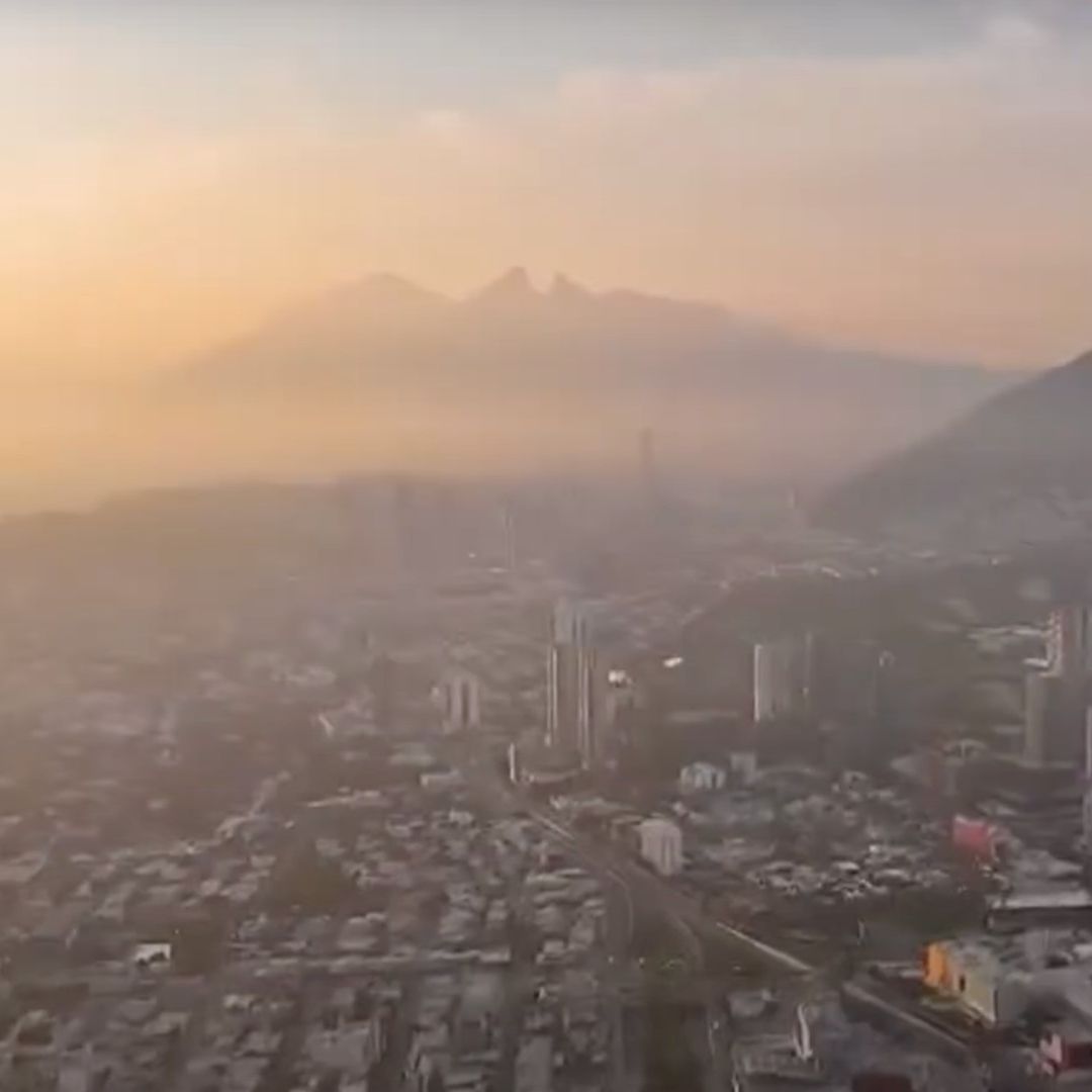 El cielo se reporta cerrado en el aeropuerto comercial y en la carretera nacional es soleado.