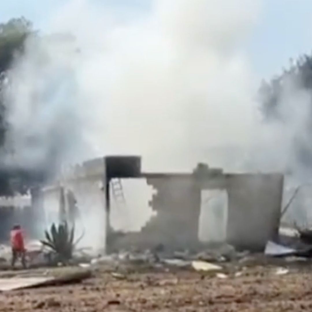 Dos muertos y tres heridos por explosión de polvorín en Coronango, Puebla.