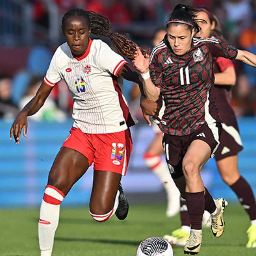 Lizbeth Ovalle se mandó un golazo. Foto @Miseleccionfem