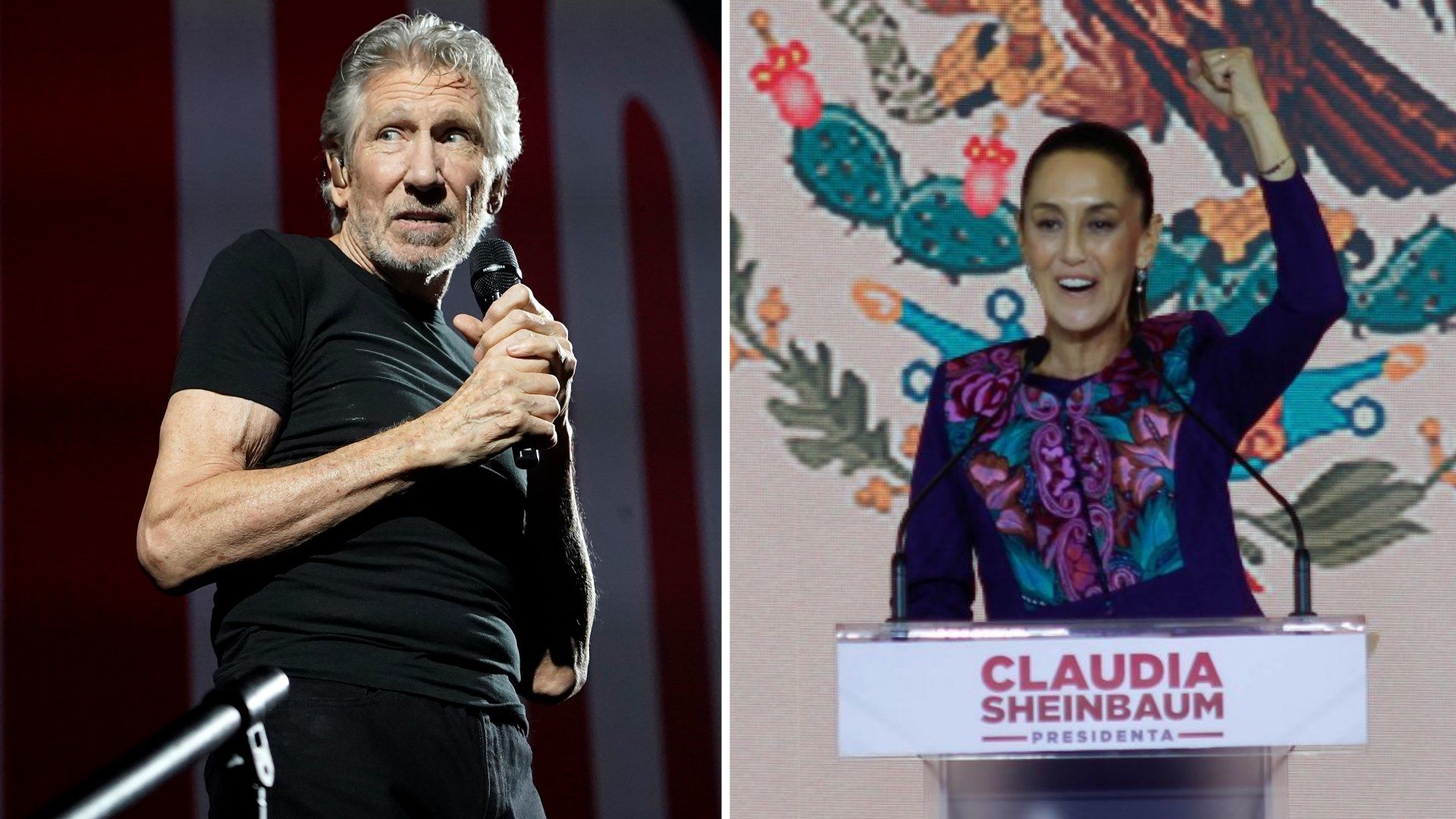 Roger Waters envía mensaje a Claudia Sheinbaum