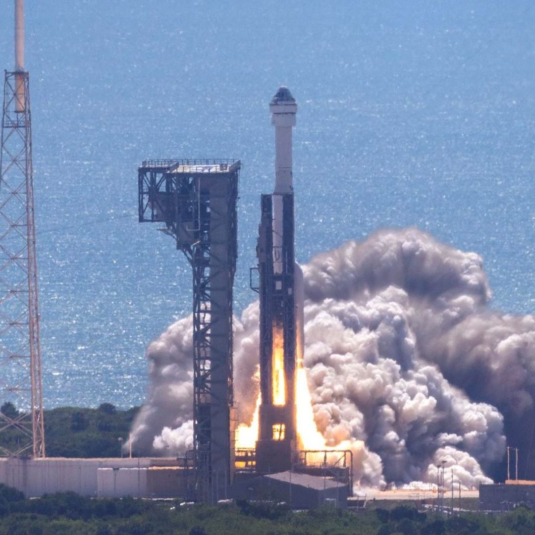 Este miércoles 5 de junio de 2024 despegó con éxito la primera misión espacial tripulada de Boeing rumbo a la Estación Espacial Internacional