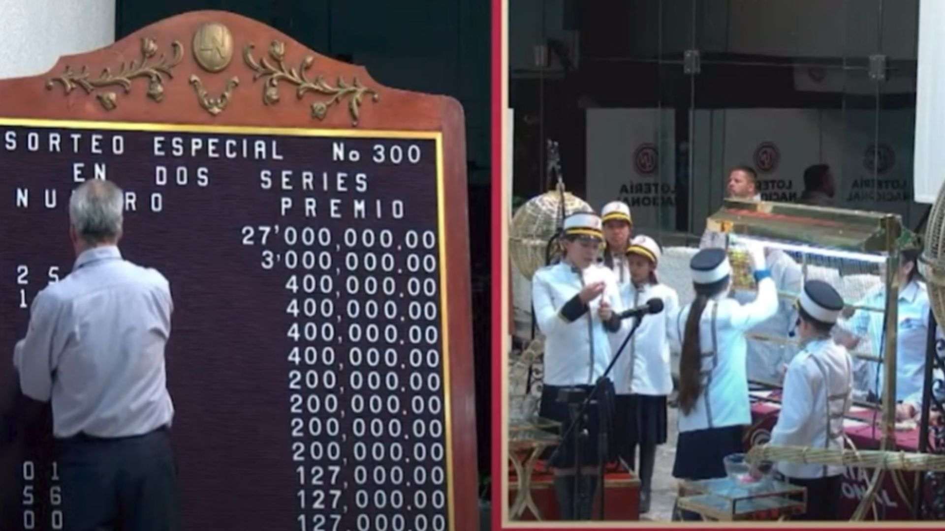 Cae en Mazatlán el Premio Mayor del Sorteo Especial 300 de la Lotería Nacional