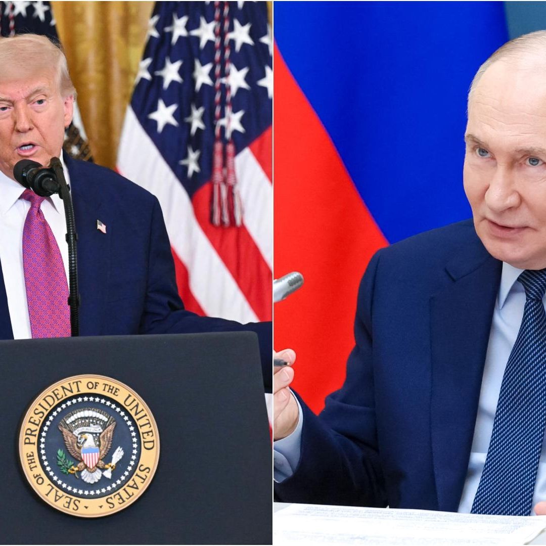 Donald Trump y Vladímir Putin