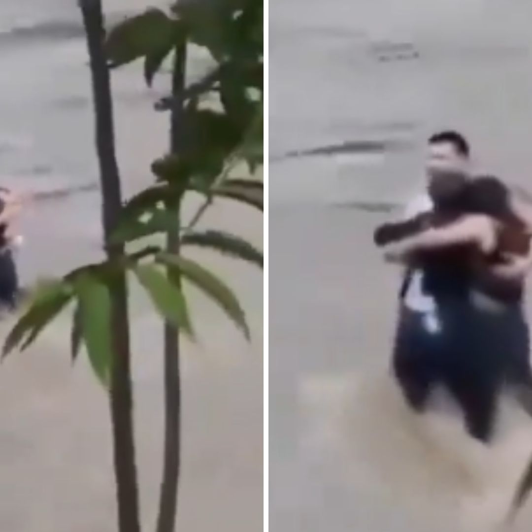 Video: Amigos Se Abrazan Antes de Morir Ahogados en Inundación