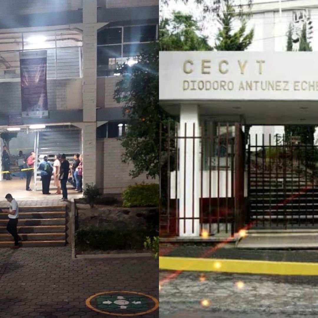 Servicios de emergencia en la Voca 15 del IPN tras la muerte de una alumna de segundo semestre