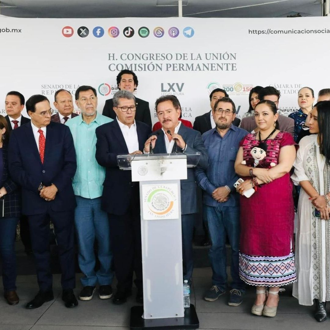 Los legisladores de Morena y aliados, anunciaron que irán por la reforma al Poder Judicial.