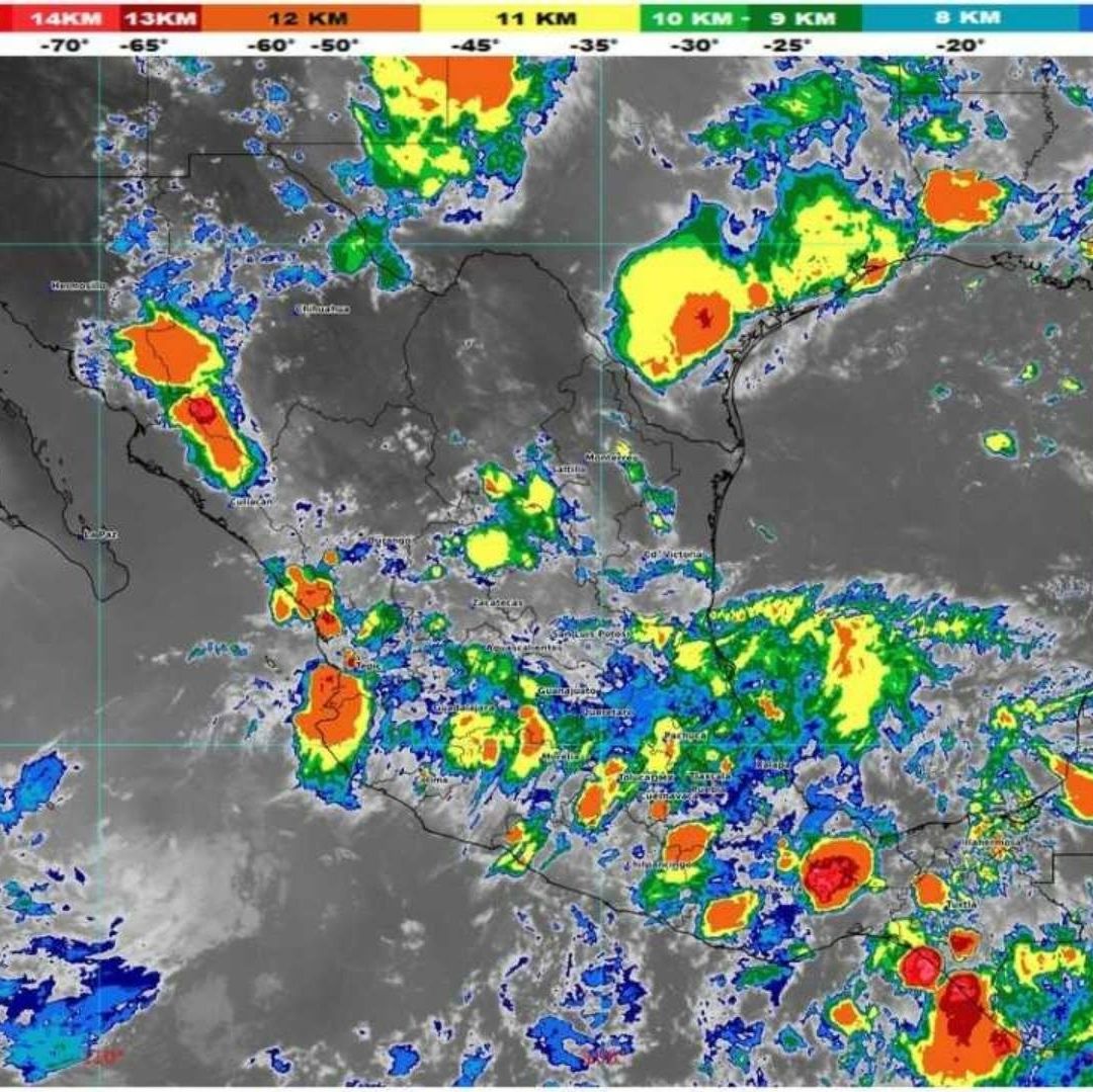 Las autoridades advierten sobre las consecuencias asociadas a estas precipitaciones.