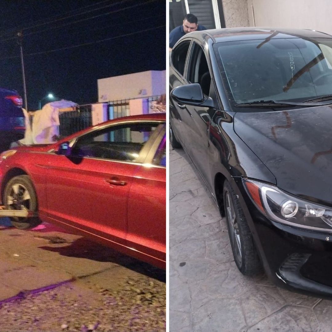 Encuentra FGE Autos Robados en Mexicali; Todos Eran Marca Hyundai