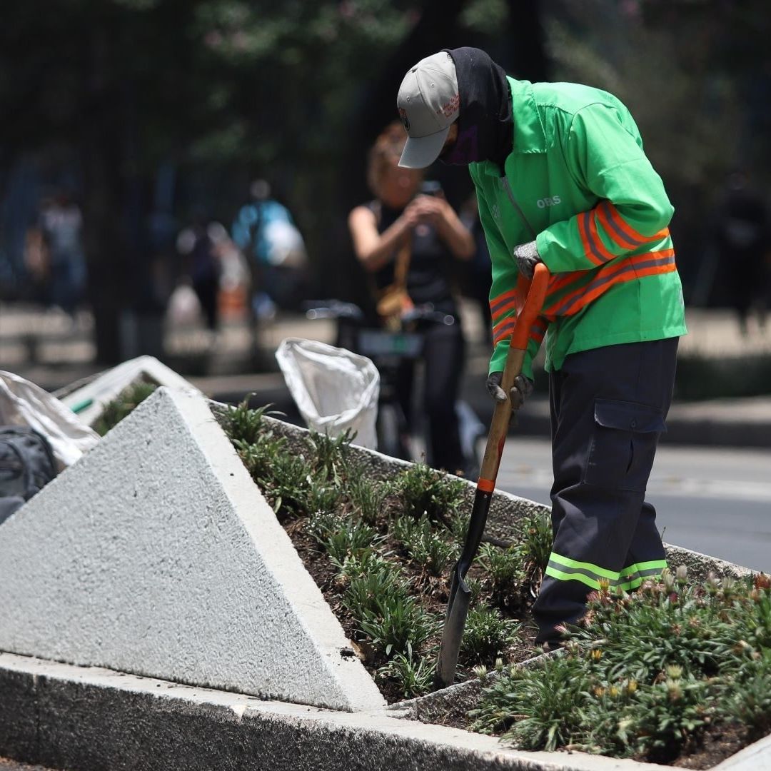Ley Silla 2025: Trabajador de limpia en Ciudad de México