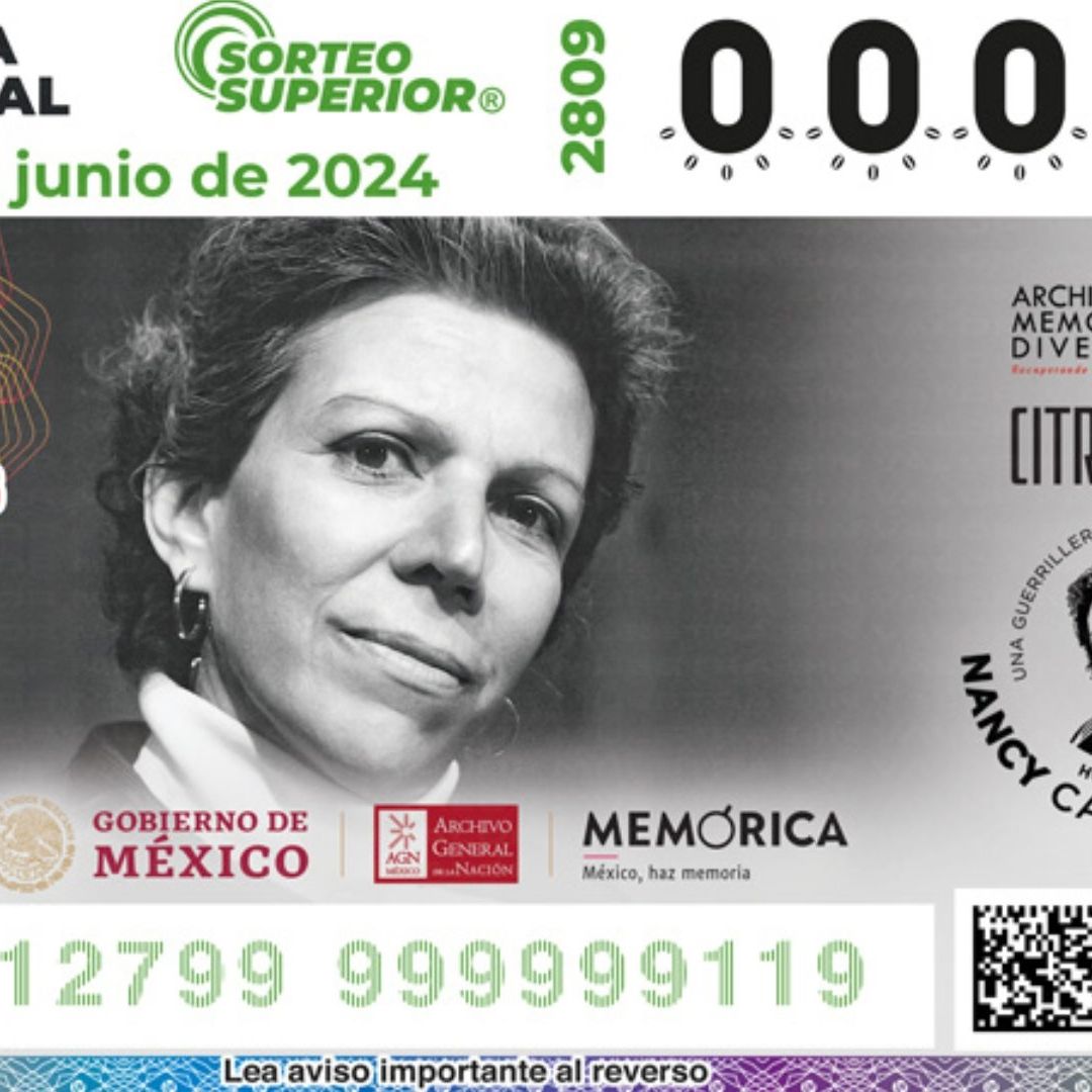 Resultados Lotería Nacional: Ganadores del Sorteo Superior Alusivo a Nancy Cárdenas
